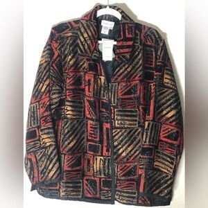 Reversible Coldwater Creek women’s jacket Size 1X